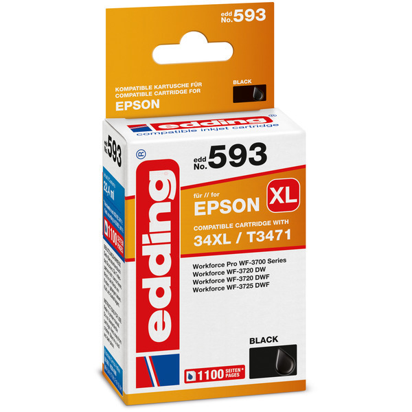 Tintenpatrone schwarz