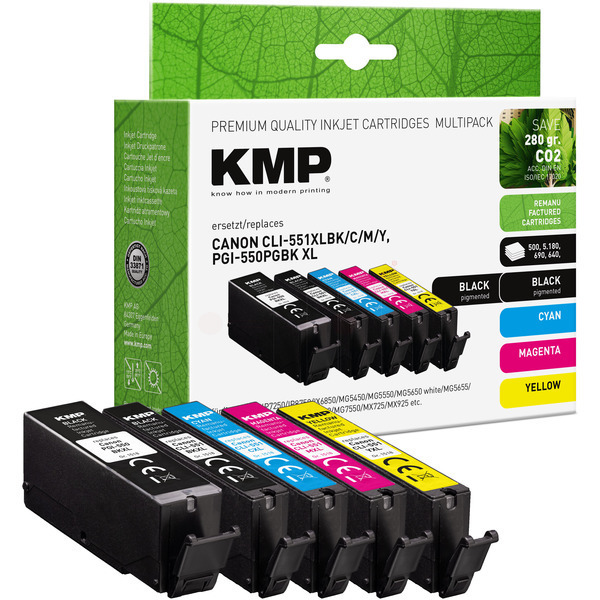 Tintenpatrone MultiPack 1xPGI + 4xCLI Bk,C,M,Y