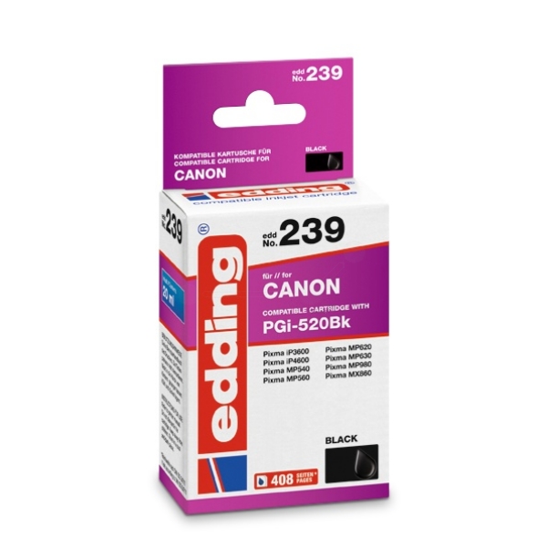 Tintenpatrone schwarz pigmentiert