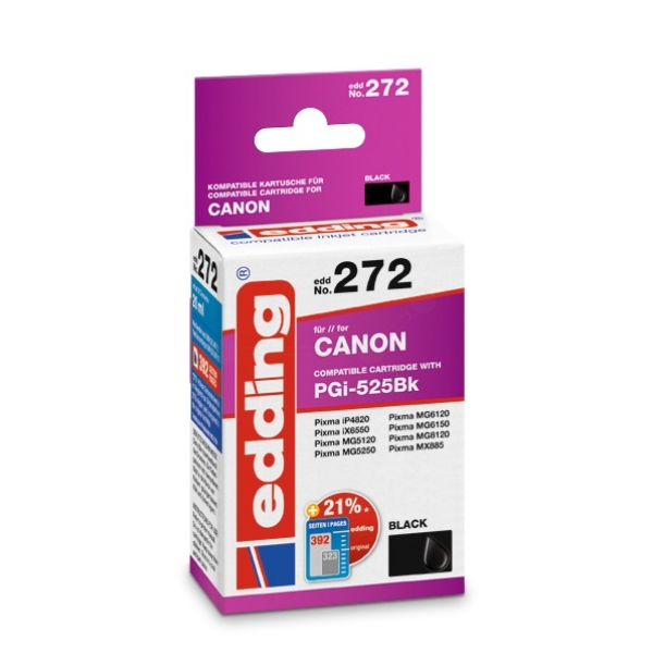 Tintenpatrone schwarz pigmentiert