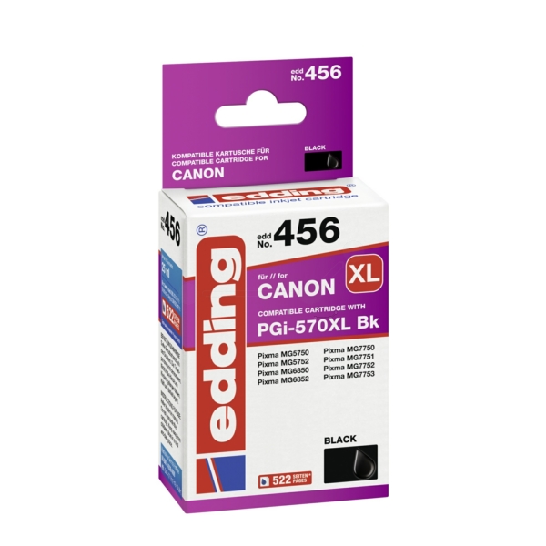 Tintenpatrone schwarz pigmentiert