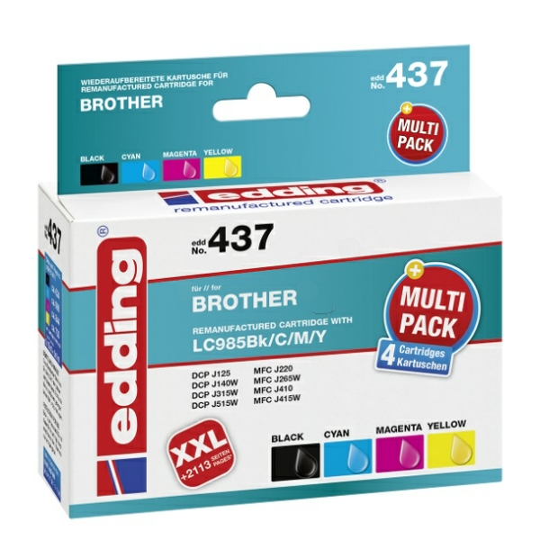 Tintenpatrone MultiPack Bk,C,M,Y