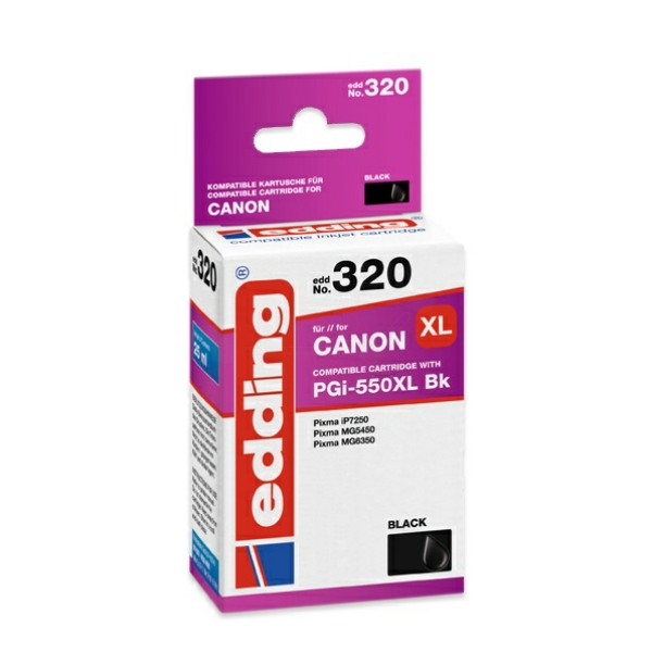 Tintenpatrone schwarz pigmentiert