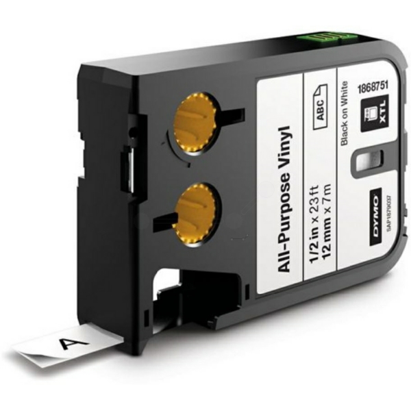 DirectLabel-Etiketten Vinyl schwarz auf weiss